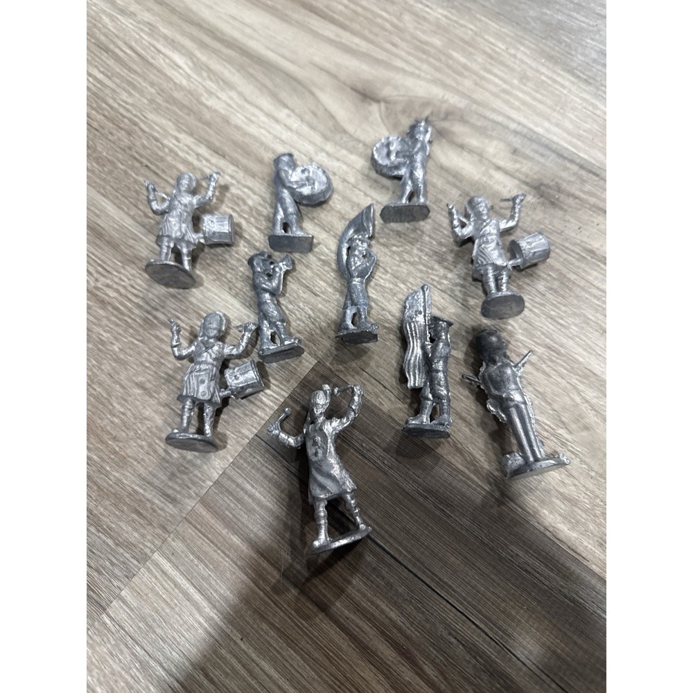 VTG Barclay Manoil Soldier Military Horses And other Figures Lead Unpainted - Picture 8 of 16